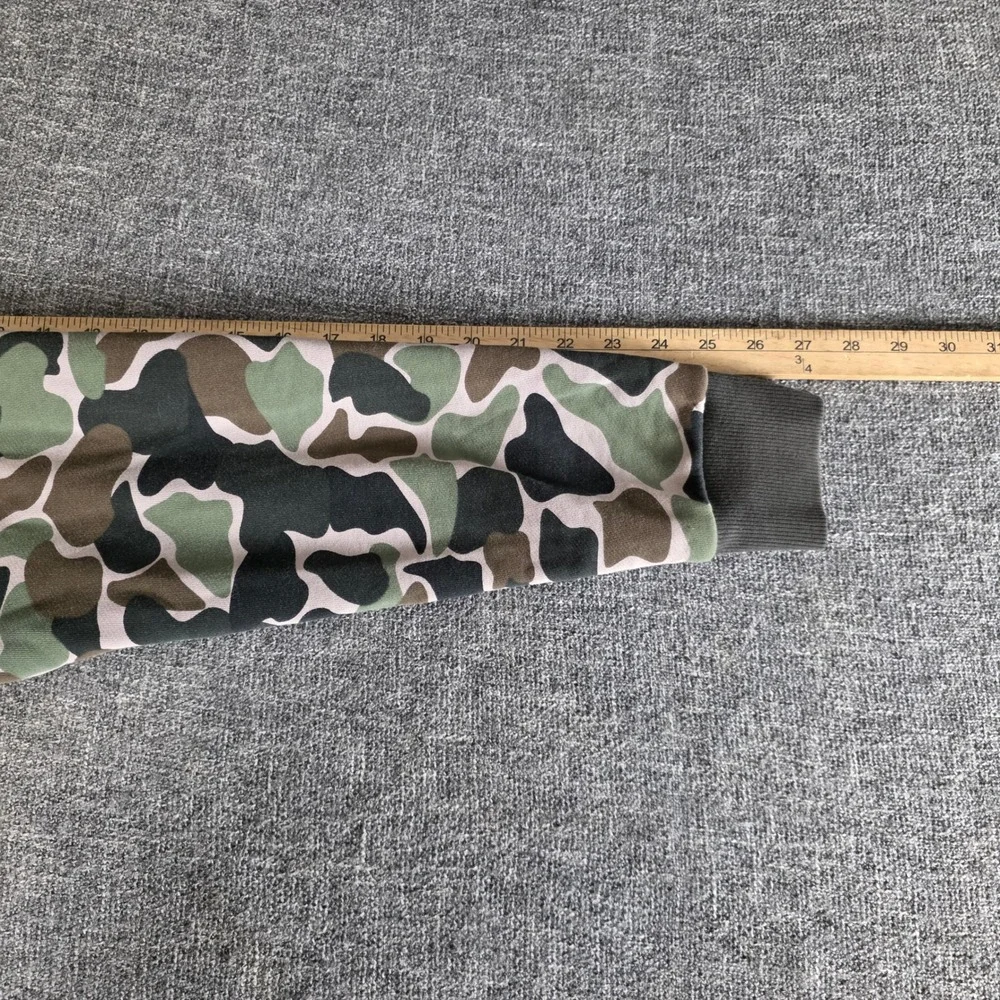 Adidas Originals Camo Trefoil Hoodie Mens Small Green Pullover BS4952 2017